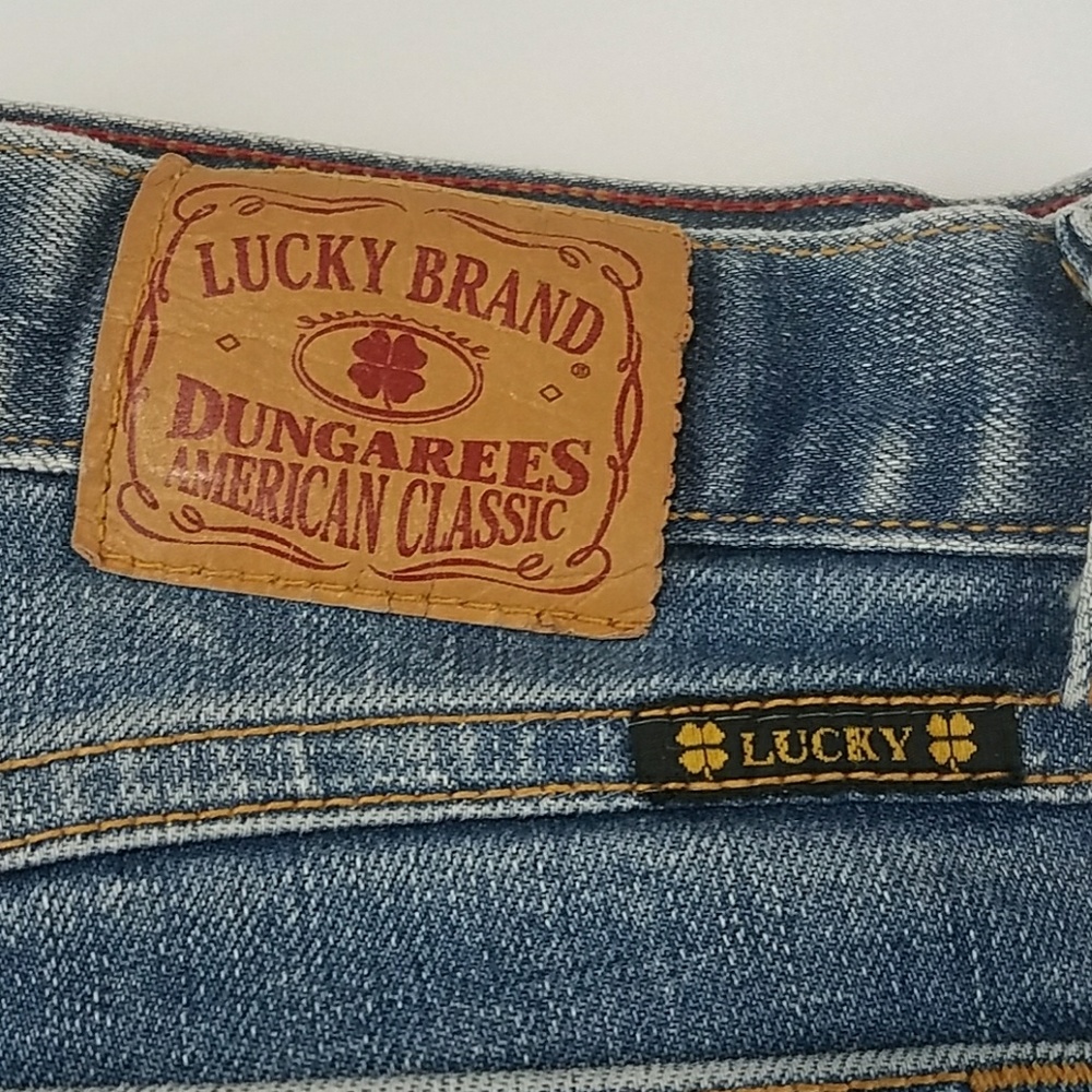 Lucky Brand Distressed Blue Jeans